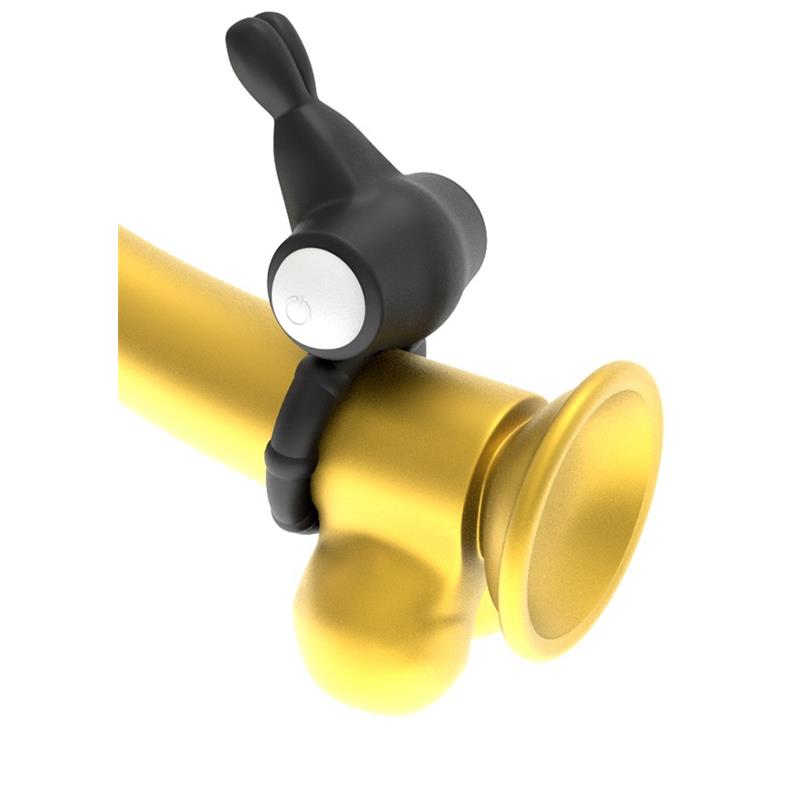 LOVETOY - ANILLO VIBRADOR POWER CLIT NEGRO