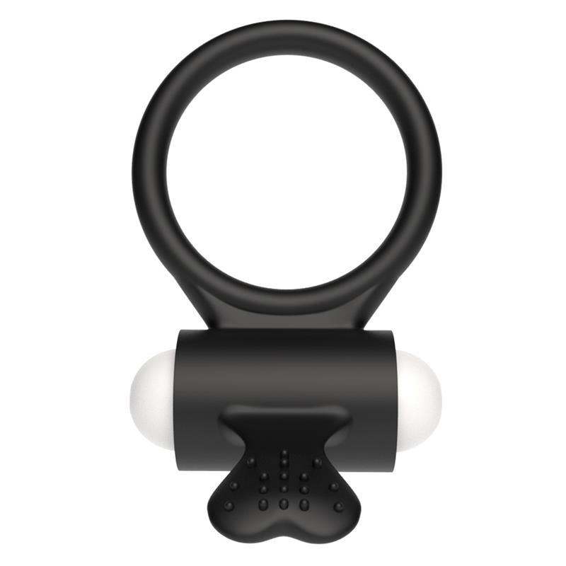 LOVETOY - ANILLO VIBRADOR POWER CLIT NEGRO