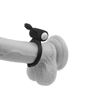 LOVETOY - ANILLO VIBRADOR POWER CLIT NEGRO