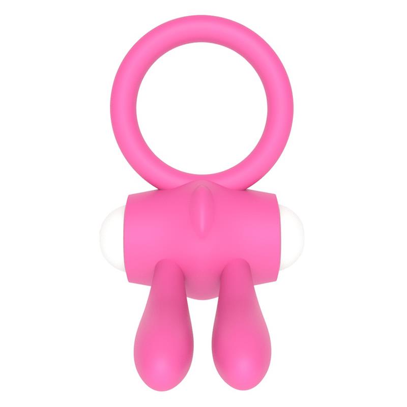 LOVETOY - ANILLO VIBRADOR POWER CLIT ROSA