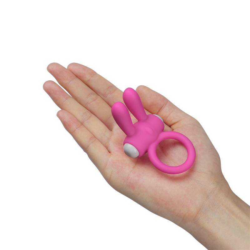 LOVETOY - ANILLO VIBRADOR POWER CLIT ROSA