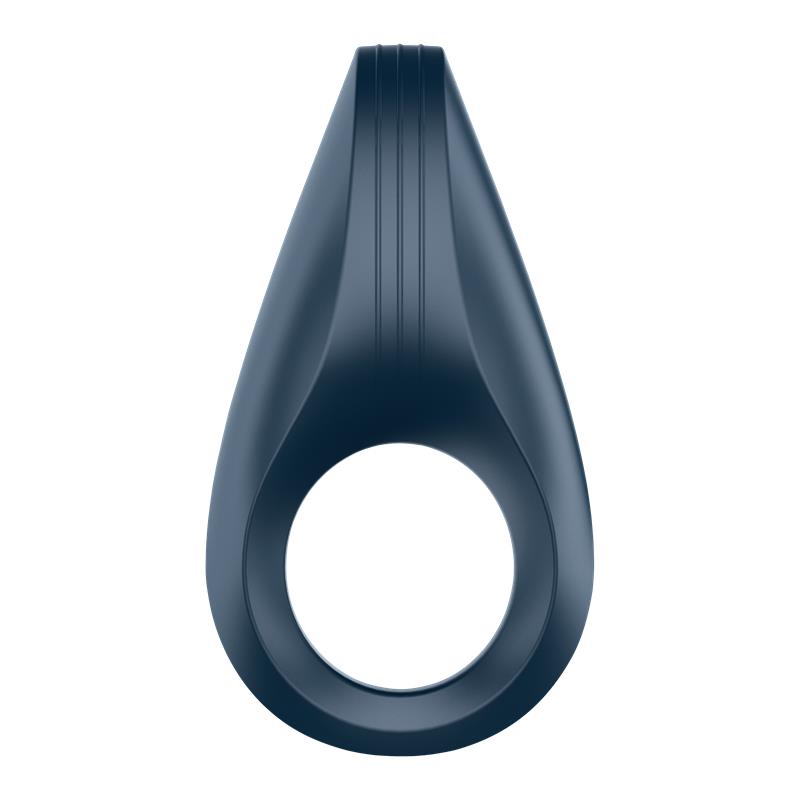 SATISFYER - ANILLO VIBRADOR ROCKET RING AZUL OSCURO