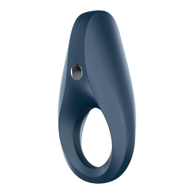 SATISFYER - ANILLO VIBRADOR ROCKET RING AZUL OSCURO