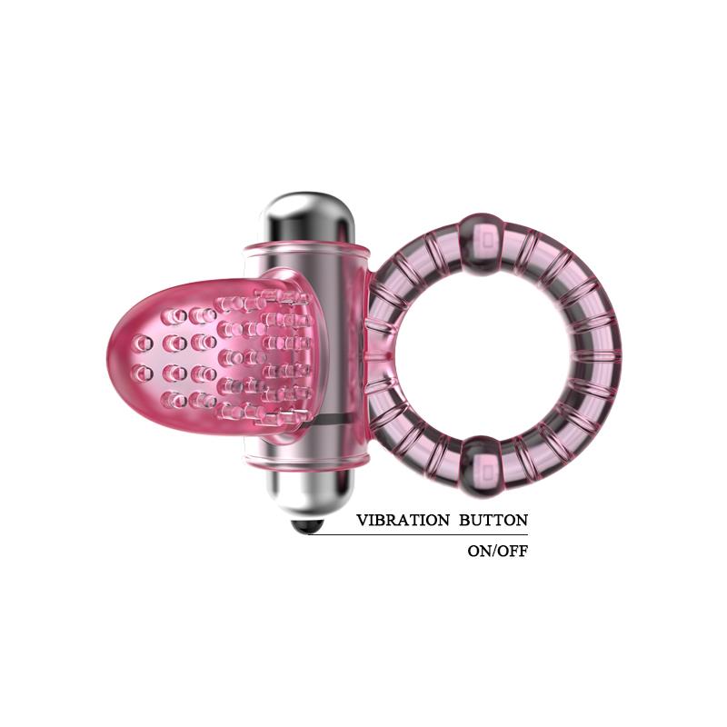 BAILE - ANILLO VIBRADOR SWEET ROSA