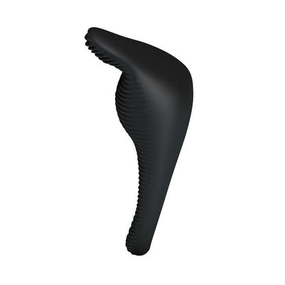 PRETTYLOVE - ANILLO VIBRADOR THIMBLE NEGRO