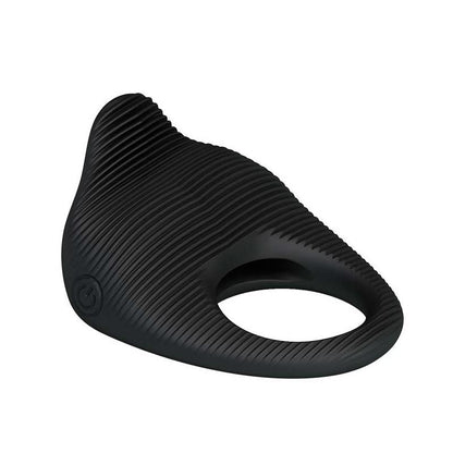 PRETTYLOVE - ANILLO VIBRADOR THIMBLE NEGRO