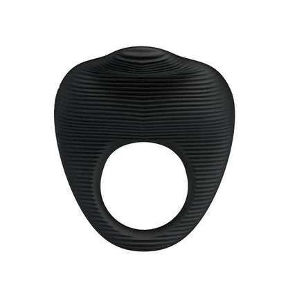 PRETTYLOVE - ANILLO VIBRADOR THIMBLE NEGRO
