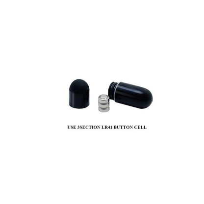 PRETTYLOVE - ANILLO VIBRADOR THIMBLE NEGRO