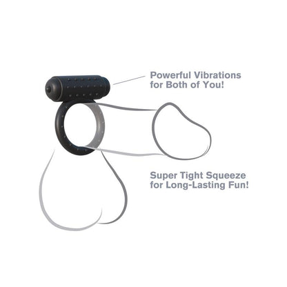 FANTASY C-RINGZ - ANILLO VIBRADOR WINGMAN NEGRO