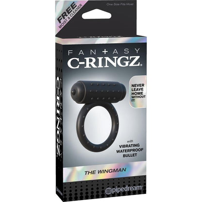 FANTASY C-RINGZ - ANILLO VIBRADOR WINGMAN NEGRO