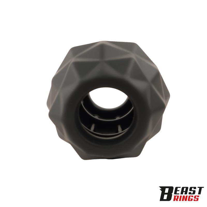 BEAST RINGS - ANILLO Y MASTURBADOR 2 EN 1 SILICONA LIQUIDA 25 MM