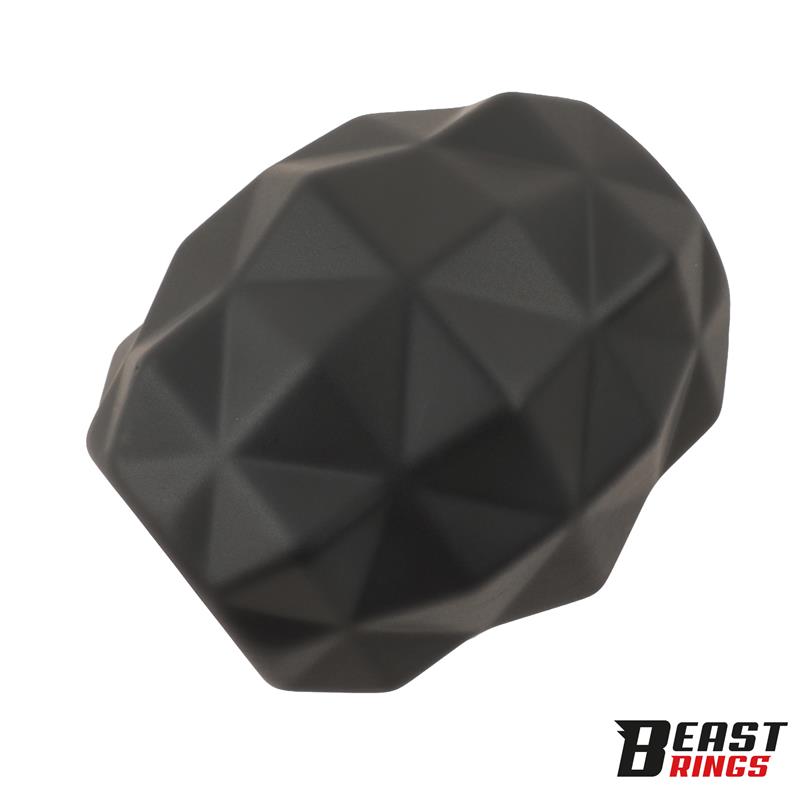 BEAST RINGS - ANILLO Y MASTURBADOR 2 EN 1 SILICONA LIQUIDA 25 MM