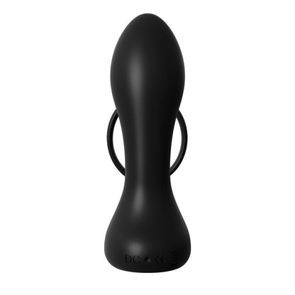 ANAL FANTASY ELITE - ANILLO Y PLUG ANAL CON VIBRACIÓN NEGRO