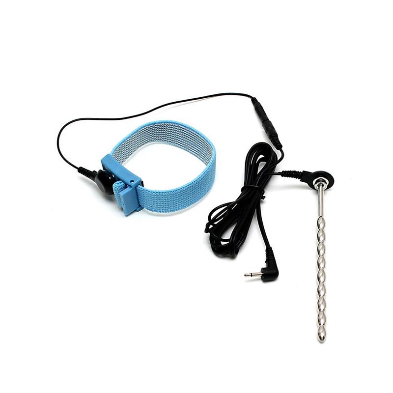 ELECTRO PLAY - ANILLO/CORREA PARA EL PENE Y DILATADOR DE URETRA ELECTRO ESTIMULACIÓN
