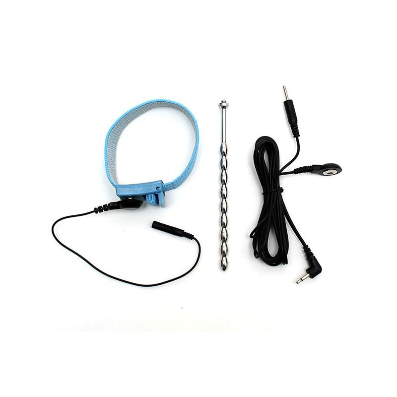 ELECTRO PLAY - ANILLO/CORREA PARA EL PENE Y DILATADOR DE URETRA ELECTRO ESTIMULACIÓN