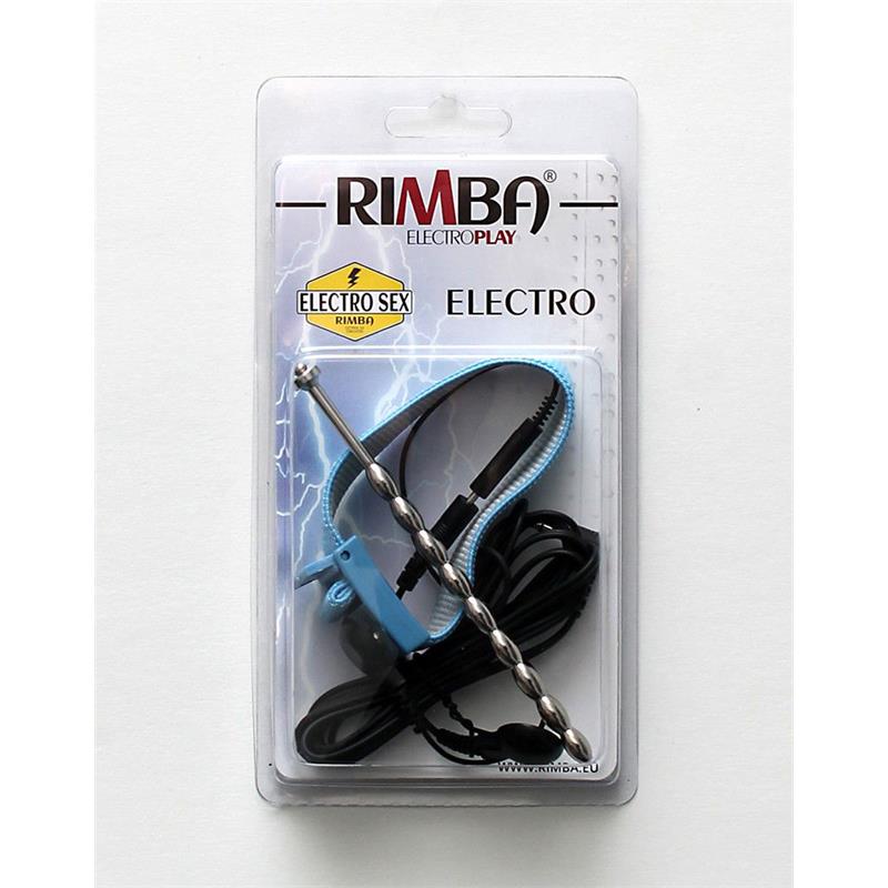 ELECTRO PLAY - ANILLO/CORREA PARA EL PENE Y DILATADOR DE URETRA ELECTRO ESTIMULACIÓN
