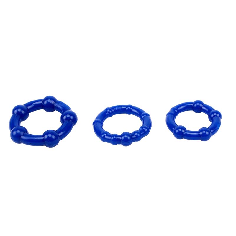 CHISA - ANILLOS PARA EL PENE BEADED AZUL