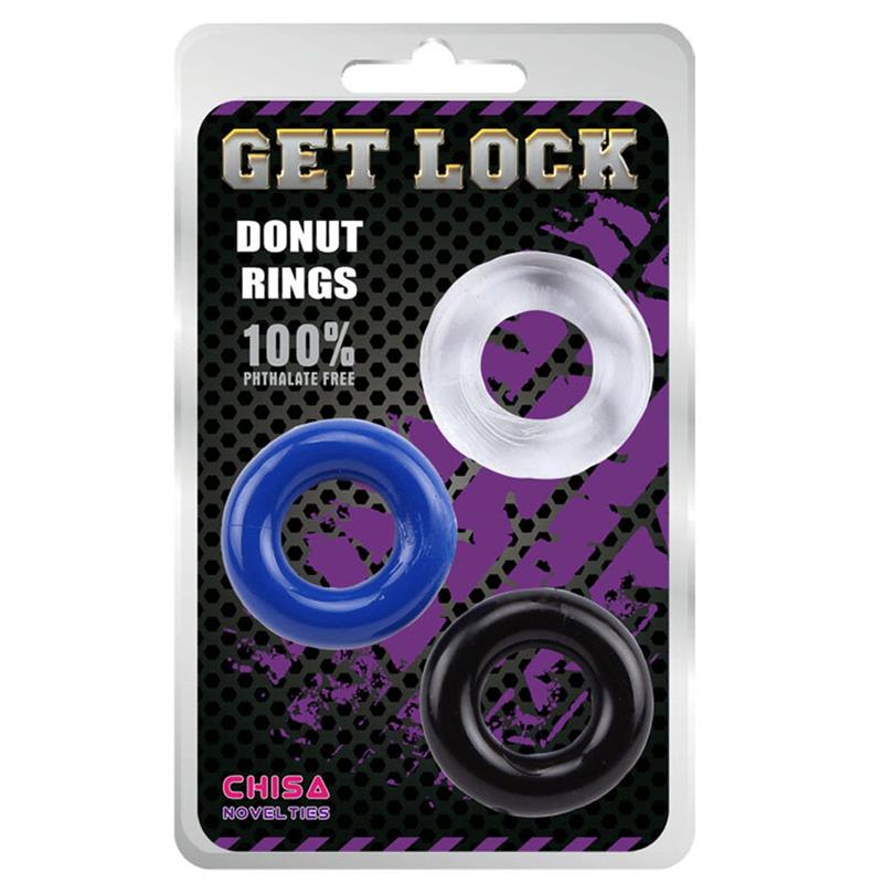 CHISA - ANILLOS PARA EL PENE DONUT RINGS