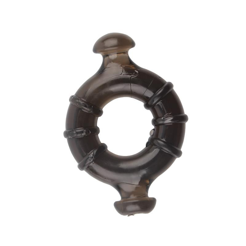CHISA - ANÉIS PARA O PÉNIS RUDDER PRETO