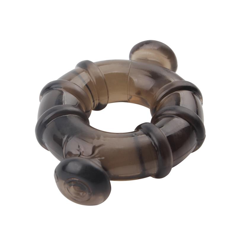 CHISA - ANILLOS PARA EL PENE RUDDER NEGRO