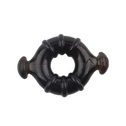 CHISA - ANÉIS PARA O PÉNIS RUDDER PRETO