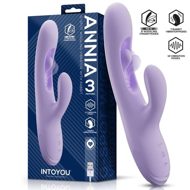 INTOYOU - ANNIA VIBRADOR G-SPOT CON WIGGLING INTERNO