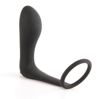 TARDENOCHE - ANSEL PLUG ANAL CON VIBRACIÓN Y ANILLO USB SILICONA