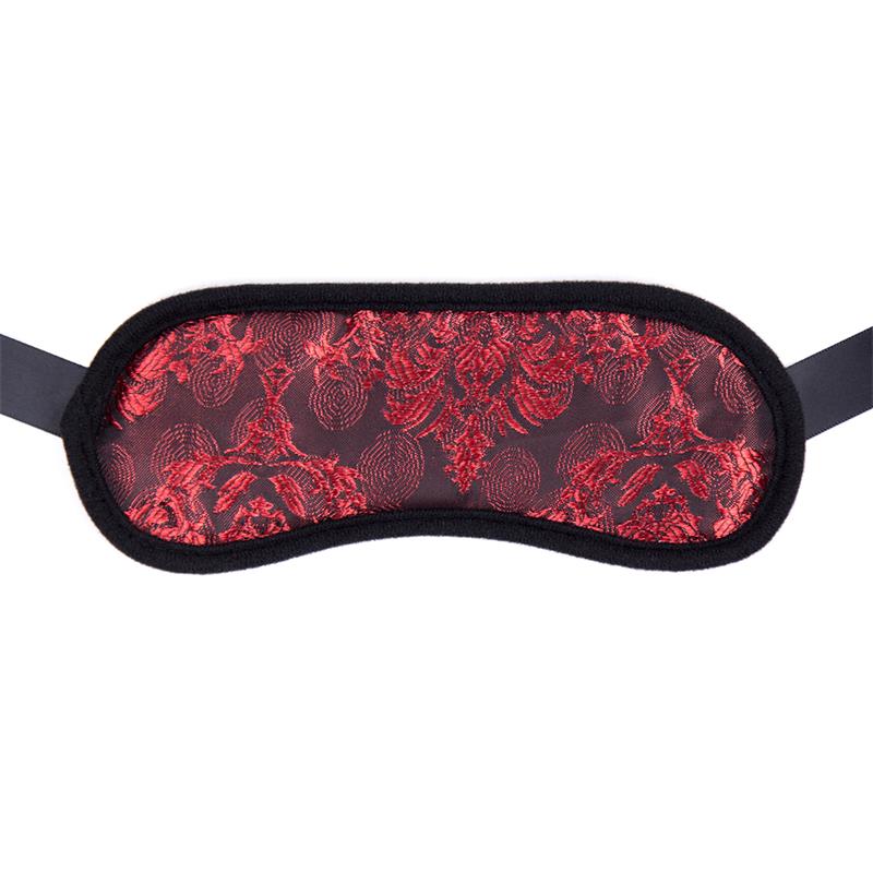 LATETOBED BDSM LINE - ANTIFAZ BICOLOR NEGRO Y ROJO