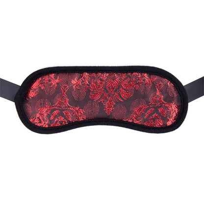 LATETOBED BDSM LINE - ANTIFAZ BICOLOR NEGRO Y ROJO
