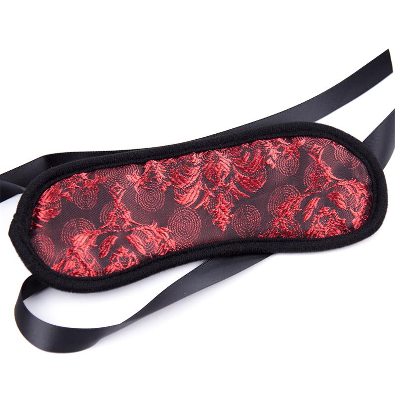 LATETOBED BDSM LINE - ANTIFAZ BICOLOR NEGRO Y ROJO