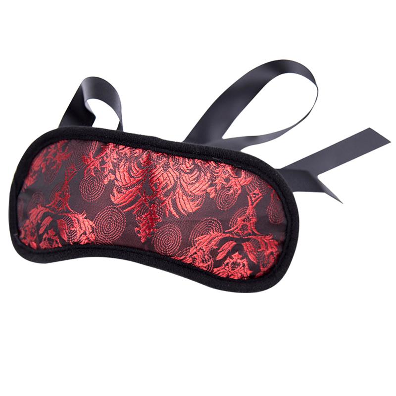 LATETOBED BDSM LINE - ANTIFAZ BICOLOR NEGRO Y ROJO