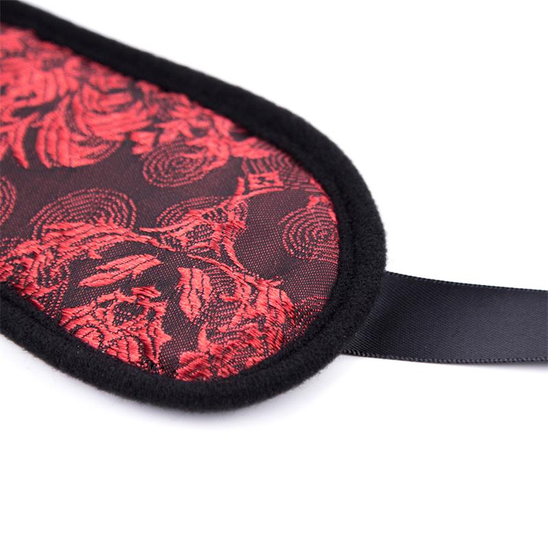 LATETOBED BDSM LINE - ANTIFAZ BICOLOR NEGRO Y ROJO