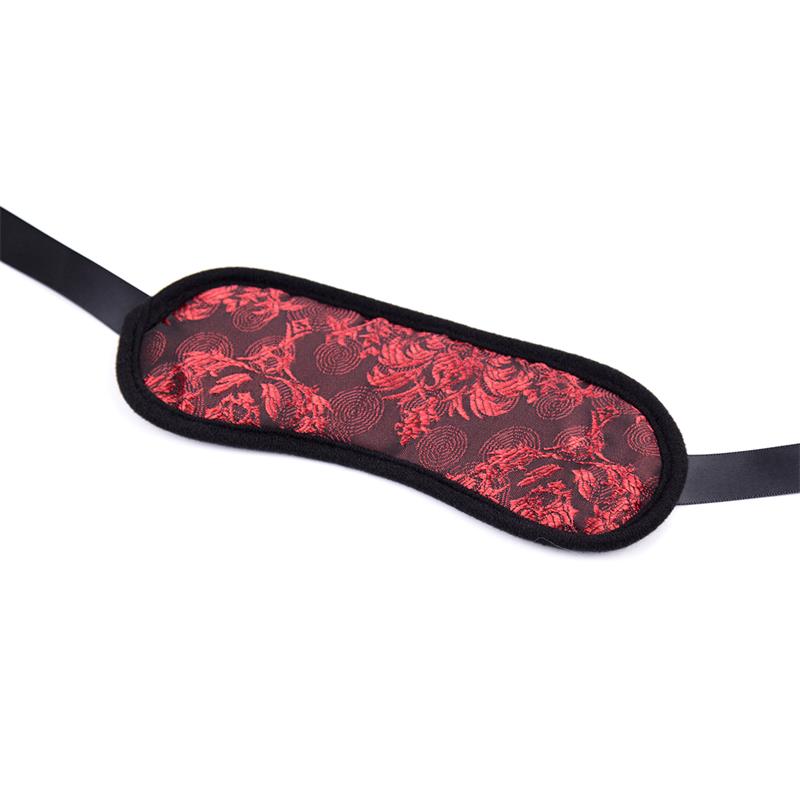 LATETOBED BDSM LINE - ANTIFAZ BICOLOR NEGRO Y ROJO