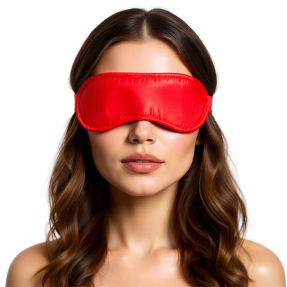 INTOYOU BDSM LINE - ANTIFAZ DE SATÉN ROJO