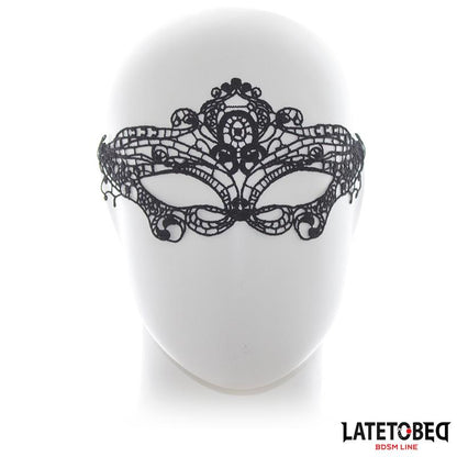 LATETOBED BDSM LINE - ANTIFAZ ELEGANTE NEGRO