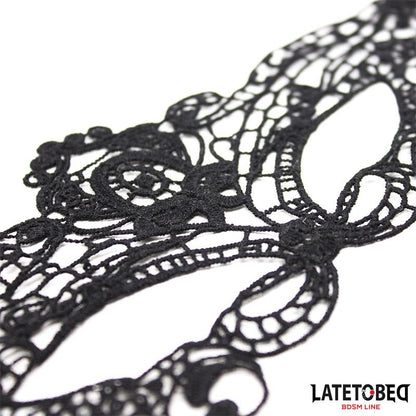 LATETOBED BDSM LINE - ANTIFAZ ELEGANTE NEGRO