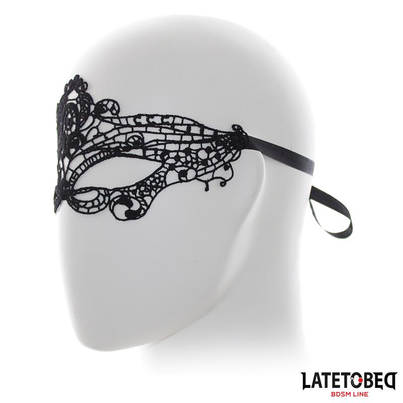 LATETOBED BDSM LINE - ANTIFAZ ELEGANTE NEGRO