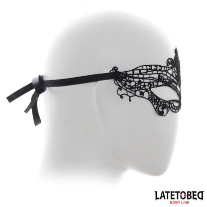 LATETOBED BDSM LINE - ANTIFAZ ELEGANTE NEGRO