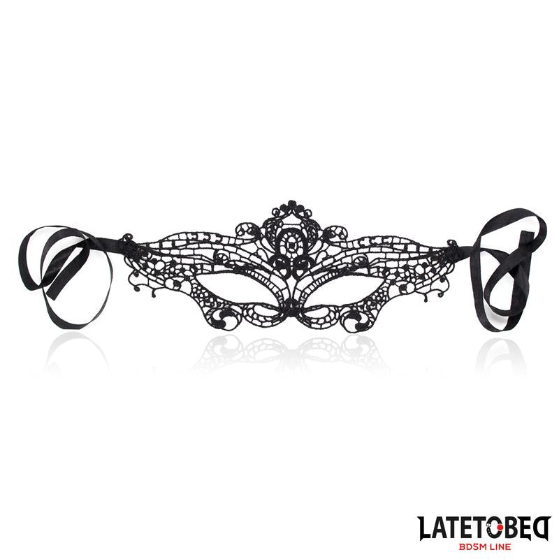 LATETOBED BDSM LINE - ANTIFAZ ELEGANTE NEGRO