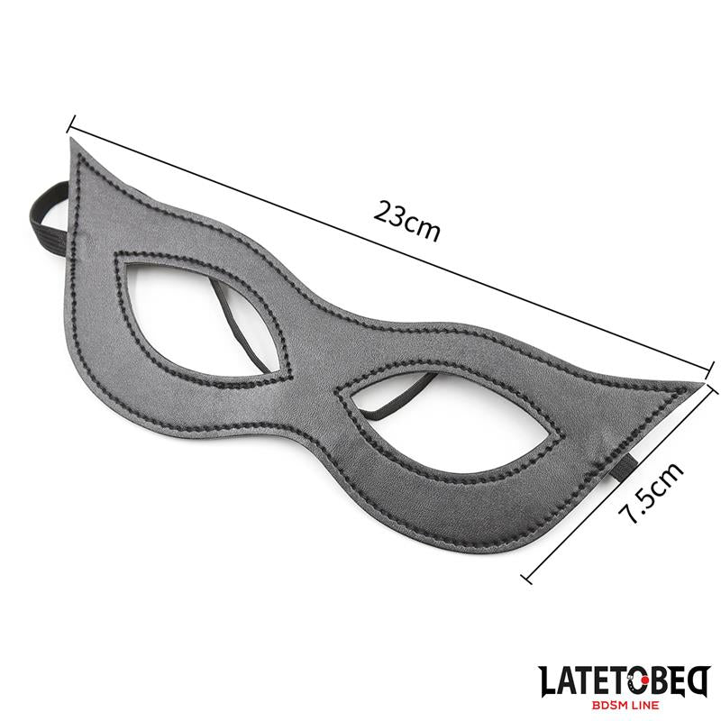 LATETOBED BDSM LINE - ANTIFAZ NEGRO ELÁSTICO