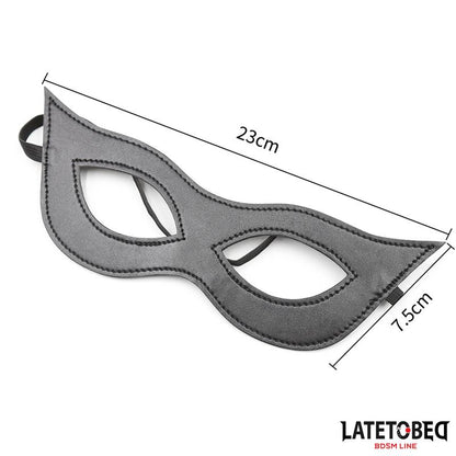 LATETOBED BDSM LINE - ANTIFAZ NEGRO ELÁSTICO