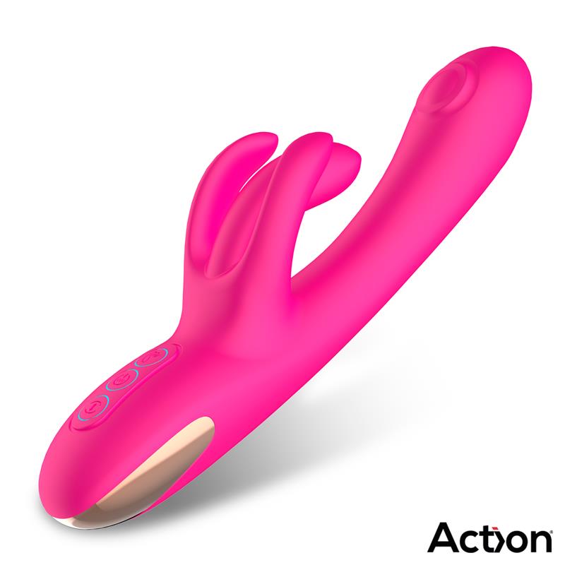 ACTION - ANTONY VIBRADOR CON DOUBLE TAPPING Y FUNCIÓN FINGER