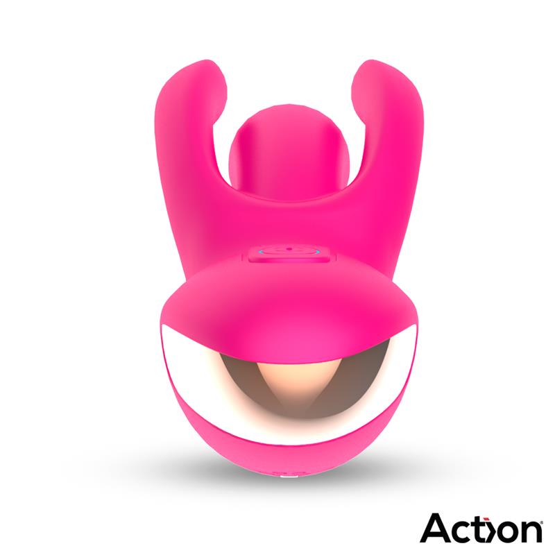 ACTION - ANTONY VIBRADOR CON DOUBLE TAPPING Y FUNCIÓN FINGER