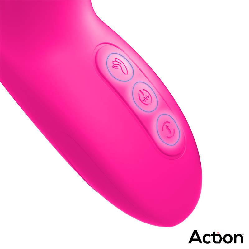 ACTION - ANTONY VIBRADOR CON DOUBLE TAPPING Y FUNCIÓN FINGER