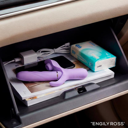 ENGILY ROSS - APOLLO VIBRADOR CON THRUSTING, TAPPING Y SUCCIÓN