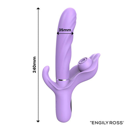 ENGILY ROSS - APOLLO VIBRADOR CON THRUSTING, TAPPING Y SUCCIÓN