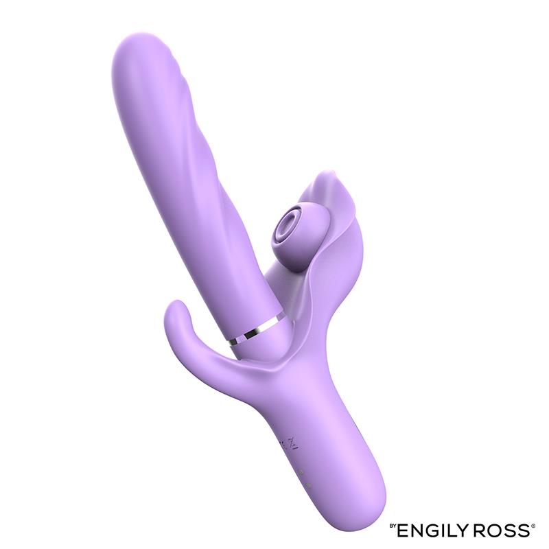 ENGILY ROSS - APOLLO VIBRADOR CON THRUSTING, TAPPING Y SUCCIÓN