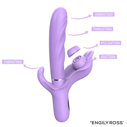 ENGILY ROSS - APOLLO VIBRADOR CON THRUSTING, TAPPING Y SUCCIÓN