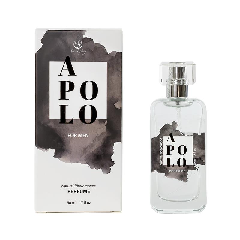 SECRET PLAY - APOLO PERFUME NATURAL CON FEROMONAS SPRAY 50 ML
