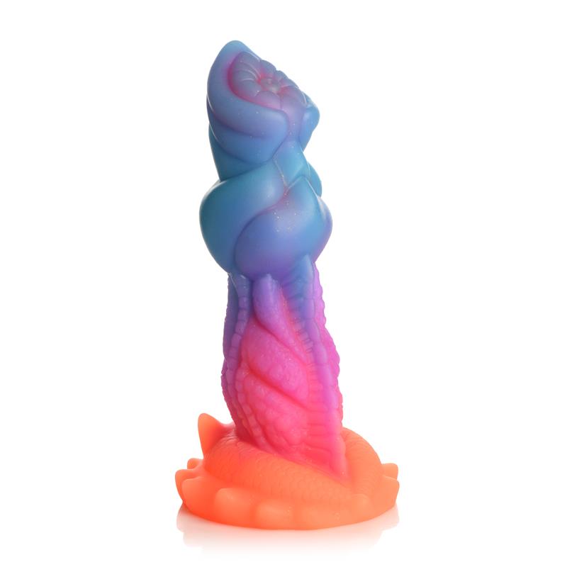CREATURE COCKS - AQUA-COCK DILDO BRILLA EN LA OSCURIDAD SILICONA